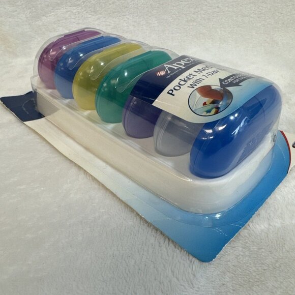 Pocket Med Pack with 7-Day Tray, 1 Tray Imperfect Packaging Brand New - Picture 6 of 8